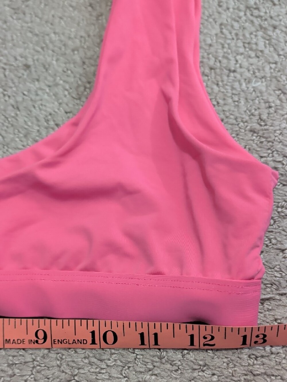 Dippin' Daisy's Neon Pink Scoop Bikini Set High Waisted High Cut Medium - Picture 6 of 7